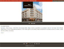 Tablet Screenshot of anahotels.ro